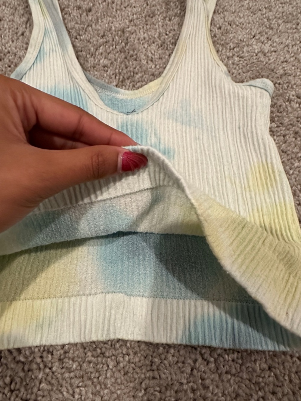 urban outfitters out from under cropped tank top - Picture 3 of 5